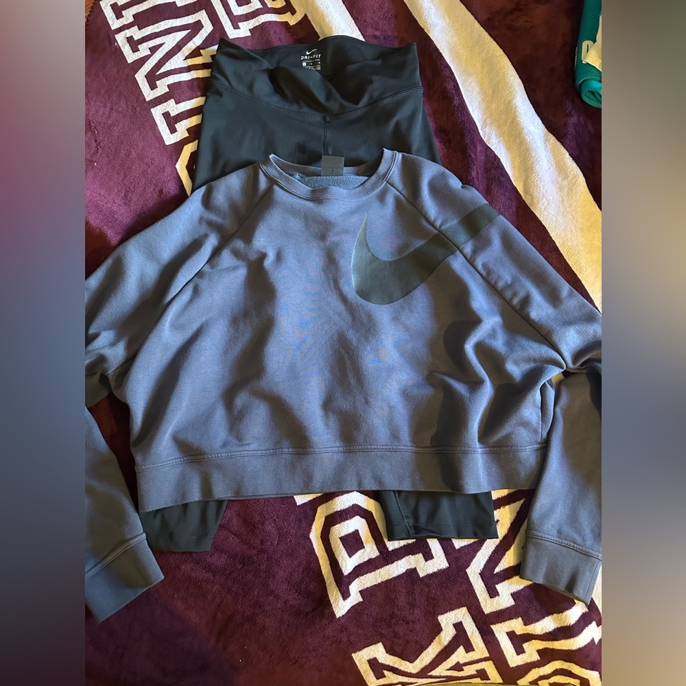 Nike Dri-FIT Dark Gray Top
